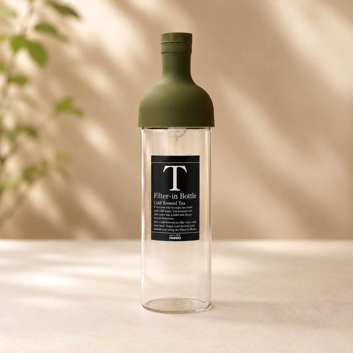 HARIO 水出し茶ボトル 750ml HARIO Filter-in Bottle 750ml (FIB-75) (緑)
